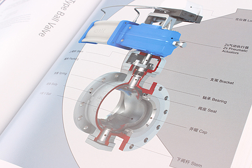 阀门样本画册设计